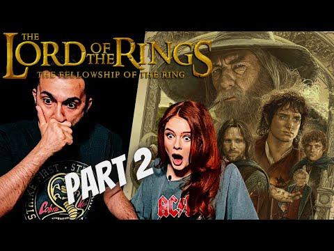 FIRST TIME WATCHING Lord Of The Rings : Fellowship Of The Ring | MOVIE REACTION (PART 2/2)