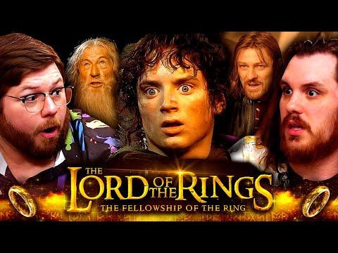 **LORD OF THE RINGS: THE FELLOWSHIP OF THE RING** First Time Reaction
