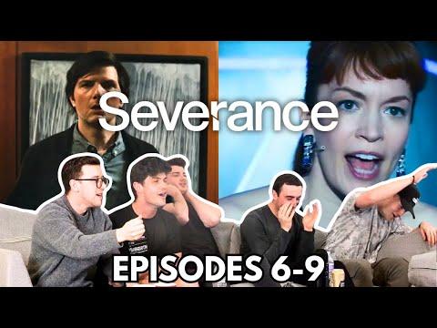 SEVERANCE IS PEAK TV...Severance Season 1 Episodes 6-9 | REACTION