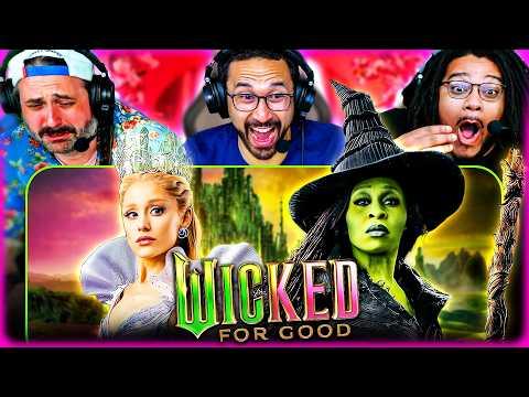 WICKED: FOR GOOD (2025) MOVIE REACTION! Our Honest Thoughts - No Good Deed, Ariana Grande, & MORE! 