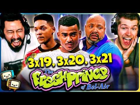THE FRESH PRINCE OF BEL-AIR (1992) 3x19, 3x20 & 3x21 Reaction! | Will Smith w/ Jaby Koay