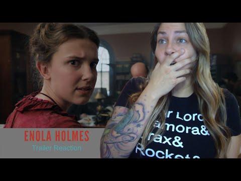 Enola Holmes Official Trailer Reaction (Netflix)