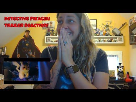 POKÉMON Detective Pikachu   Official Trailer #1 REACTION!
