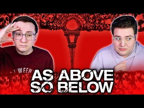 AS ABOVE SO BELOW *REACTION* FIRST TIME WATCHING! ¡ꓨNIHƆꓕⱯM ƎWIꓕ ꓕSꓤIℲ *NOIꓕƆⱯƎꓤ* MOꓶƎꓭ OS ƎꓥOꓭⱯ SⱯ