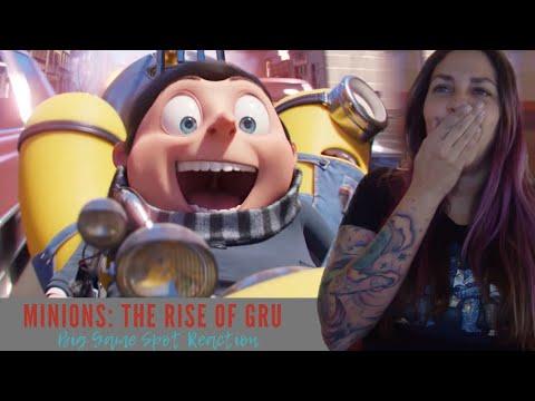 Minions: The Rise of Gru Big Game Teaser Trailer REACTION!