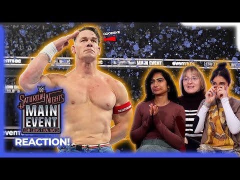 Saying Goodbye to John Cena | The Girls React to Cena's Last Match at #WWE SNME | December 13, 2025