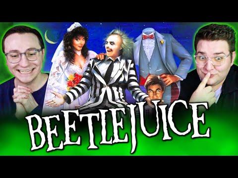 WATCHING BEETLEJUICE (1988) BECAUSE WE TOO ARE STRANGE & UNUSUAL *REACTION* (A JUICY COMMENTARY!)