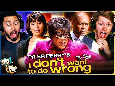 A TYLER PERRY PLAY: I Don't Want to Do Wrong (2012) Movie Reaction! | Patrice Lovely w/ Jaby Koay
