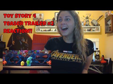 Toy Story 4 Teaser Trailer #2 Reaction Video - REACTION!