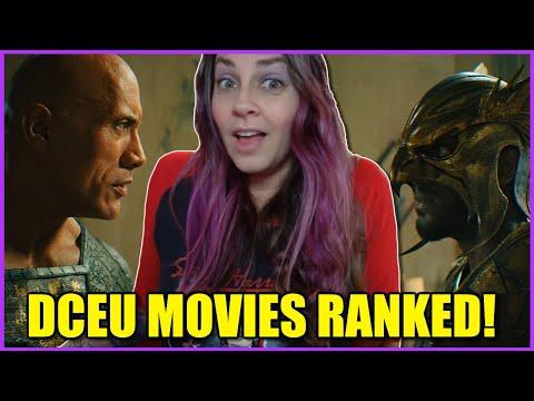 All DCEU Movies Ranked -- Including BLACK ADAM!