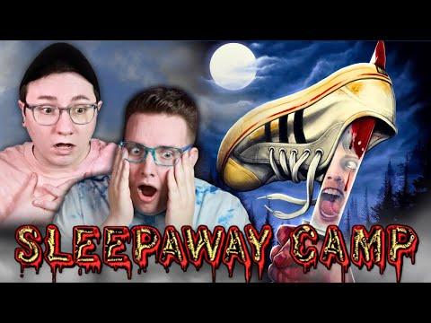 We Survived SLEEPAWAY CAMP (but barely) *REACTION* FIRST TIME WATCHING THIS CULT CLASSIC!