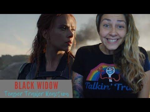 Black Widow Official Teaser Trailer REACTION!!