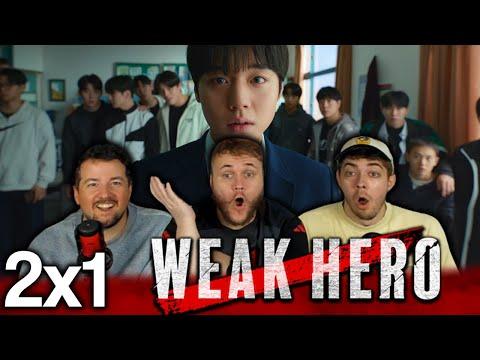 NEW CLASS, SAME SI-EUN | Weak Hero Class 2 (약한영웅) Episode 1 First Group Reaction!!