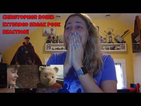 Christopher Robin Extended Sneak Peek Trailer REACTION!