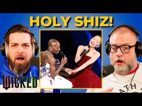 Ariana Grande & Cynthia Erivo at the Oscars | Musicians React