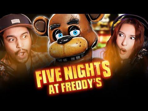 Five Nights At Freddy's Official Trailer Reaction! - CREEPY! - Josh Hutcherson, Elizabeth Lail