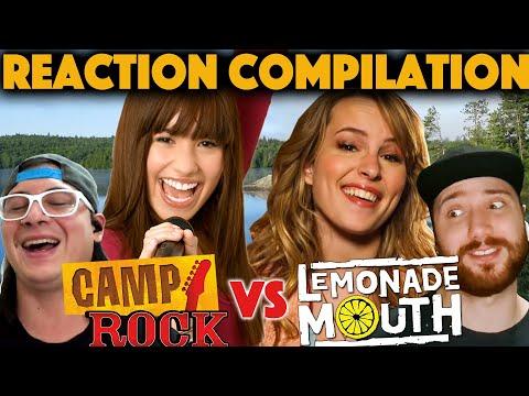 We Watched Camp Rock & Lemonade Mouth (Movie Reaction Compilation)