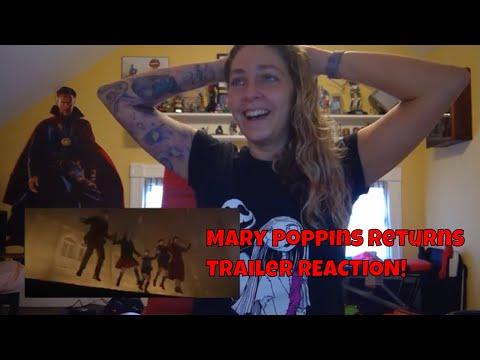 Mary Poppins Returns Official Trailer REACTION!