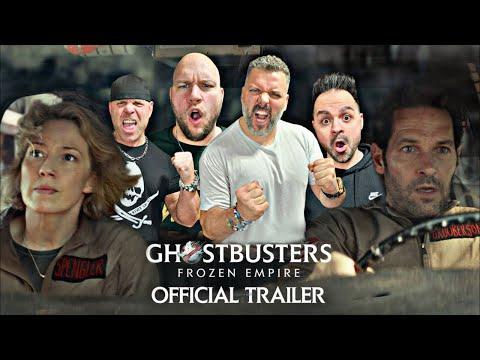GHOSTBUSTERS: FROZEN EMPIRE - Official Trailer reaction