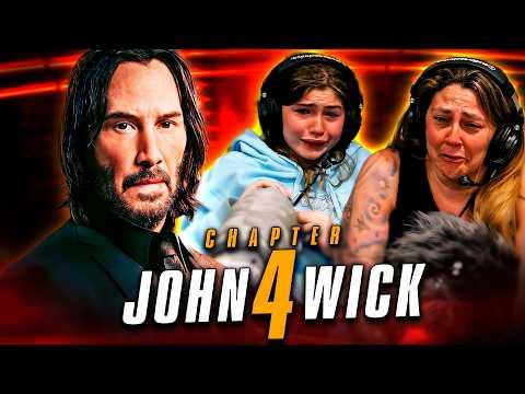 JOHN WICK: CHAPTER 4 (2023) IS AWESOME YET HEARTBREAKING! MOVIE REACTION!! Mom & Daughter Reacts