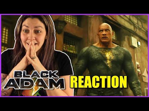 Black Adam Official Trailer Reaction!