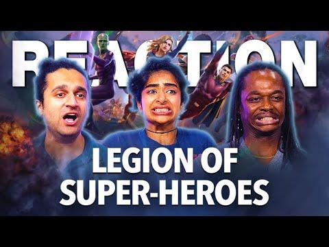 SUPER-GIRL!!! Legion of Super-Heroes | Group Reaction