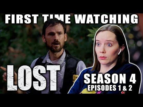 FIRST TIME WATCHING | LOST | Season 4 | Episodes 1 & 2 | TV Reaction | The Oceanic Six?!?!