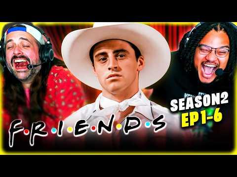 FRIENDS Season 2, Episodes 1, 2, 3, 4, 5, & 6 REACTION!! First Time Watching!!