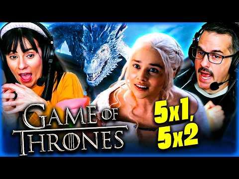 GAME OF THRONES 5x01 & 5x02 REACTION – SEASON 5 FEELS VERY DIFFERENT… – FIRST TIME WATCHING