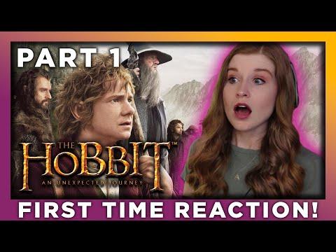 THE HOBBIT: AN UNEXPECTED JOURNEY PART 1/2 - MOVIE REACTION - FIRST TIME WATCHING