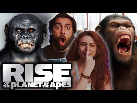 FIRST TIME WATCHING * Rise of the Planet of the Apes * MOVIE REACTION!!