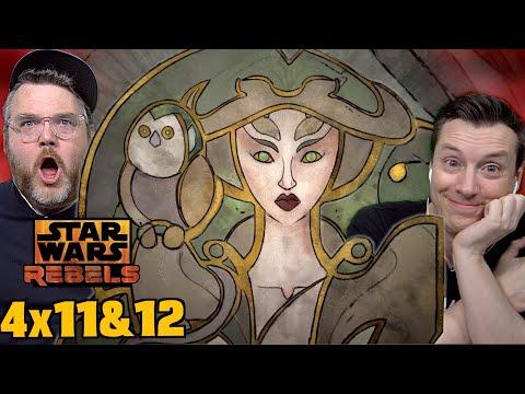The Secret Door FINALLY Opens! - Star Wars Rebels S4 Eps 11 & 12 Reaction