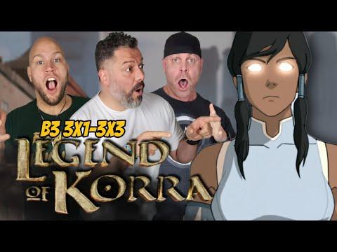 First time watching the LEGEND OF KORRA reaction s3 ep 1-3
