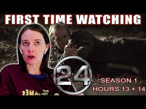 24 - Twenty Four | Season 1 - Ep 13 & 14 | TV Reaction | First Time Watching | Can Jack Save Em?