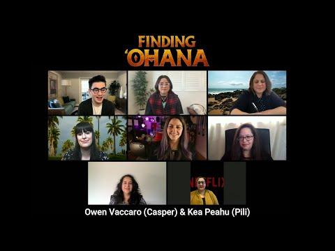 Finding 'Ohana Interview: Kea Peahu (Pili) & Owen Vaccaro (Casper)