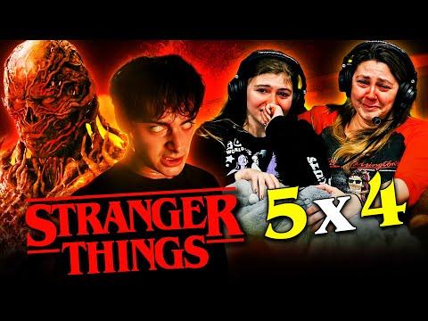 STRANGER THINGS Season 5 Episode 4 Reaction! OH MY GOODNESS! YES WILL!! Noah Schnapp | Finn Wolfhard