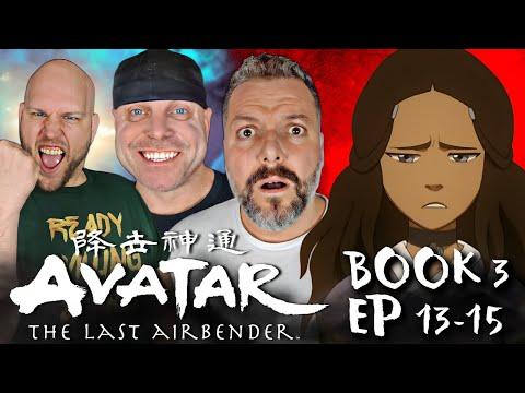 First time watching Avatar The Last Airbender reaction Book 3 ep 12-15