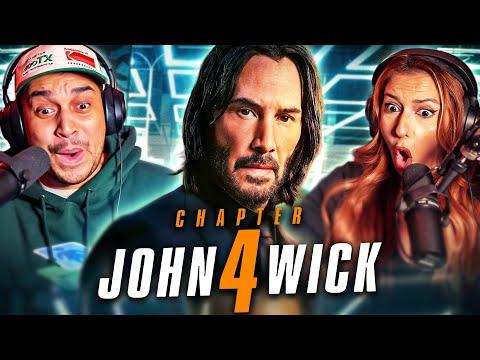 JOHN WICK: CHAPTER 4 (2023) MOVIE REACTION - THE BEST ONE YET? - FIRST TIME WATCHING - REVIEW