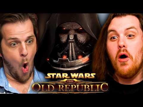 First Time Reaction to Star Wars The Old Republic: ALL Cinematic Trailers