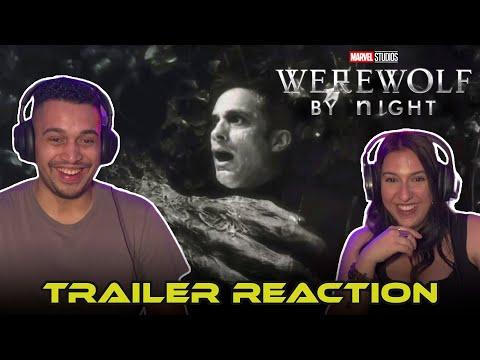 WEREWOLF BY NIGHT OFFICIAL TRAILER REACTION AND DISCUSSION - IS MARVEL DOING SOMETHING RISKY?