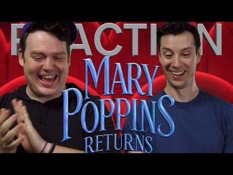 Mary Poppins Returns - Official Trailer Reaction
