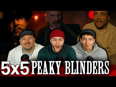 THE PLAN IS SET | Peaky Blinders 5x5 'The Shock' First Reaction!