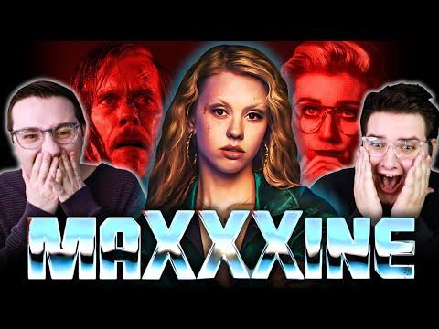 MAXXXINE *REACTION* A RAW, REAL AND RUTHLESS MOVIE COMMENTARY!