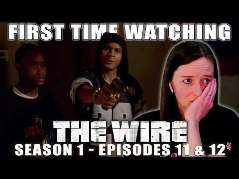 THE WIRE | TV Reaction | Season 1 - Ep. 11 + 12 | First Time Watching | Where's Wallace?!?