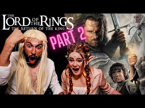 LORD OF THE RINGS : THE RETURN OF THE KING *FIRST TIME WATCHING* (PART 2/3)
