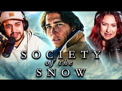 SOCIETY OF THE SNOW (2023) MOVIE REACTION - THIS MOVIE BROKE US! - First Time Watching - Review