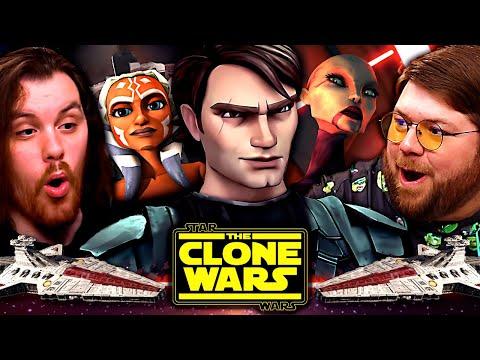We BINGED *STAR WARS THE CLONE WARS* Season 1 - The REAL Season 1
