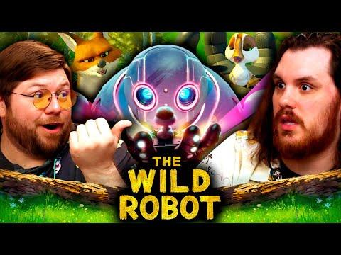 **THE WILD ROBOT** First Time Reaction - We Couldn't Stop CRYING!