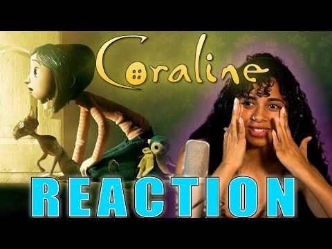 First Time Watching Coraline REACTION!!(SPOOKY MOVIE MARATHON!) #halloween