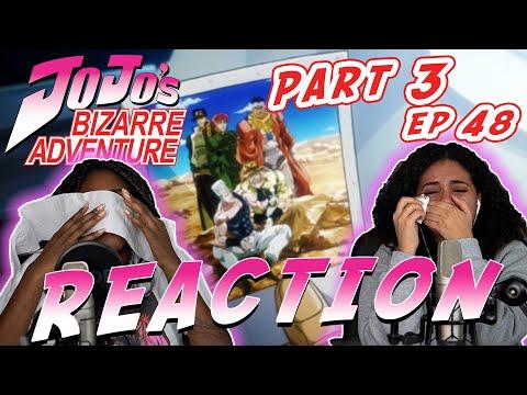 JBA: Stardust Crusaders Part 3 Ep 48 FINALE - "The Faraway Journey, Farewell Friends" REACTION!